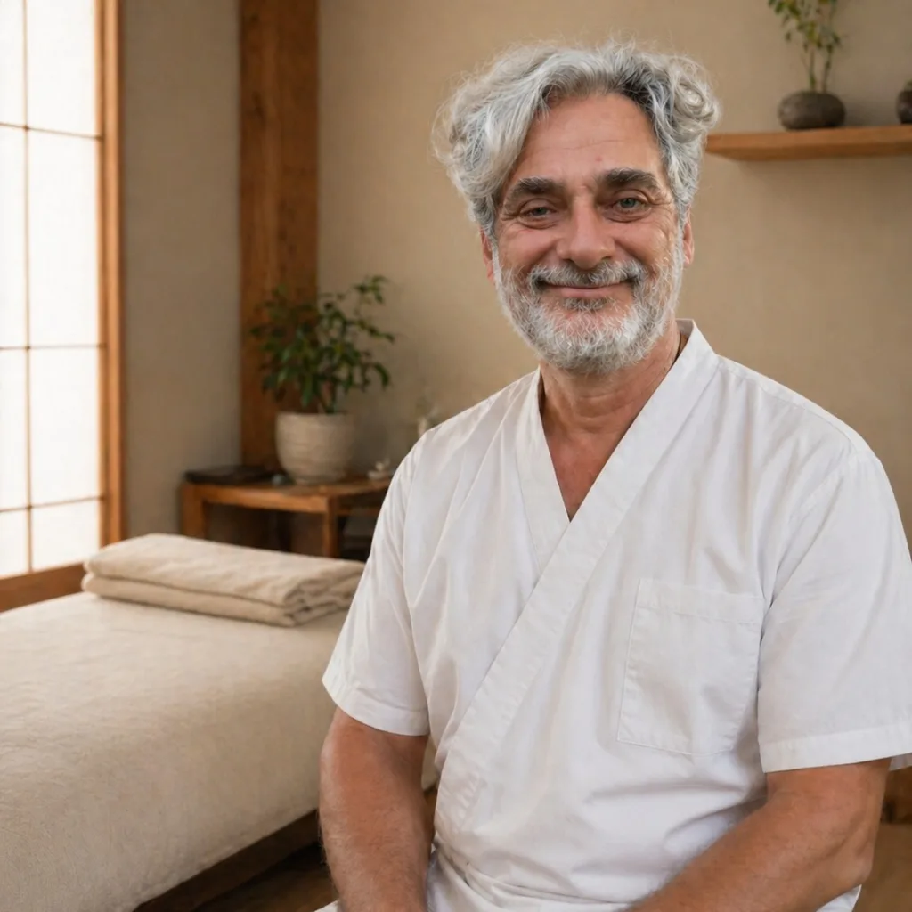 Francisco Galope, terapeuta de Shiatsu